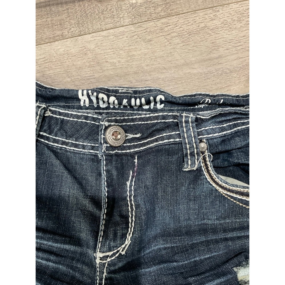 Hydraulic size 13/14 y2k jeans Bailey super‎ skinny - Picture 3 of 11